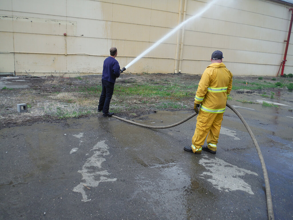 Above Ground Water Impoundment – Cal Fire Training