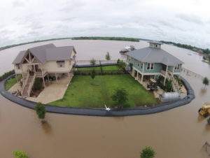 AquaDams As Flood Control Barriers Photos | Aqua Dam Inc.