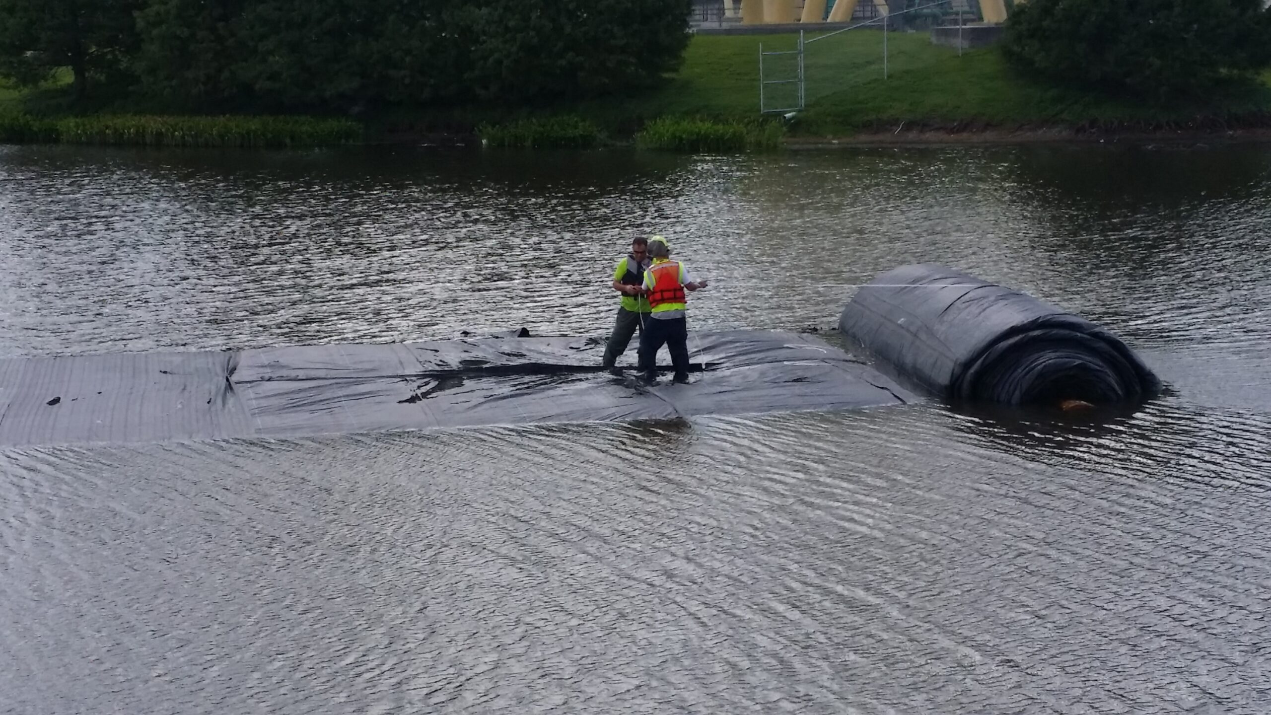 12ft AquaDams at Orlando SeaWorld, 2015