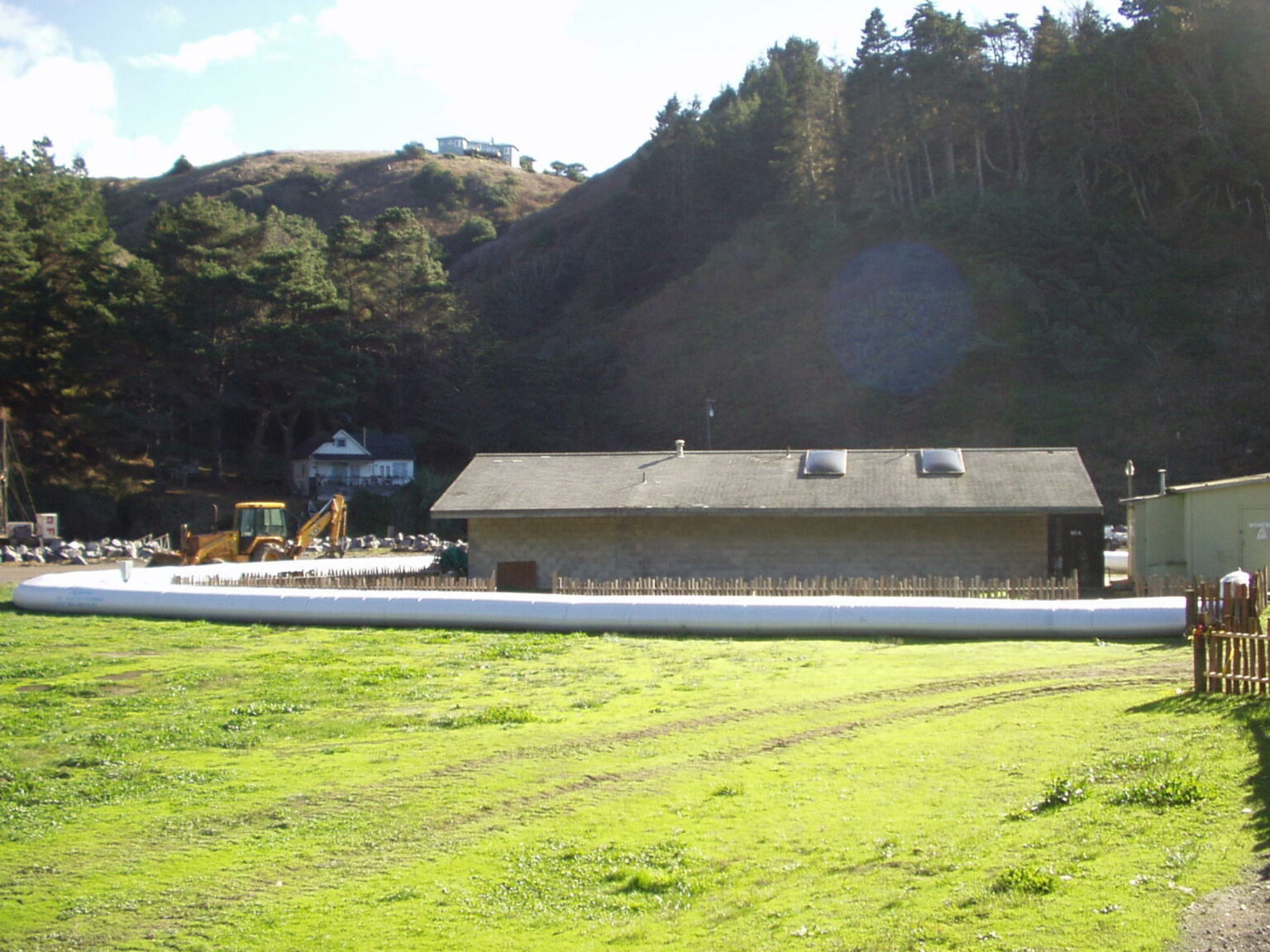 Albion River Campground Flood Control - AquaDam