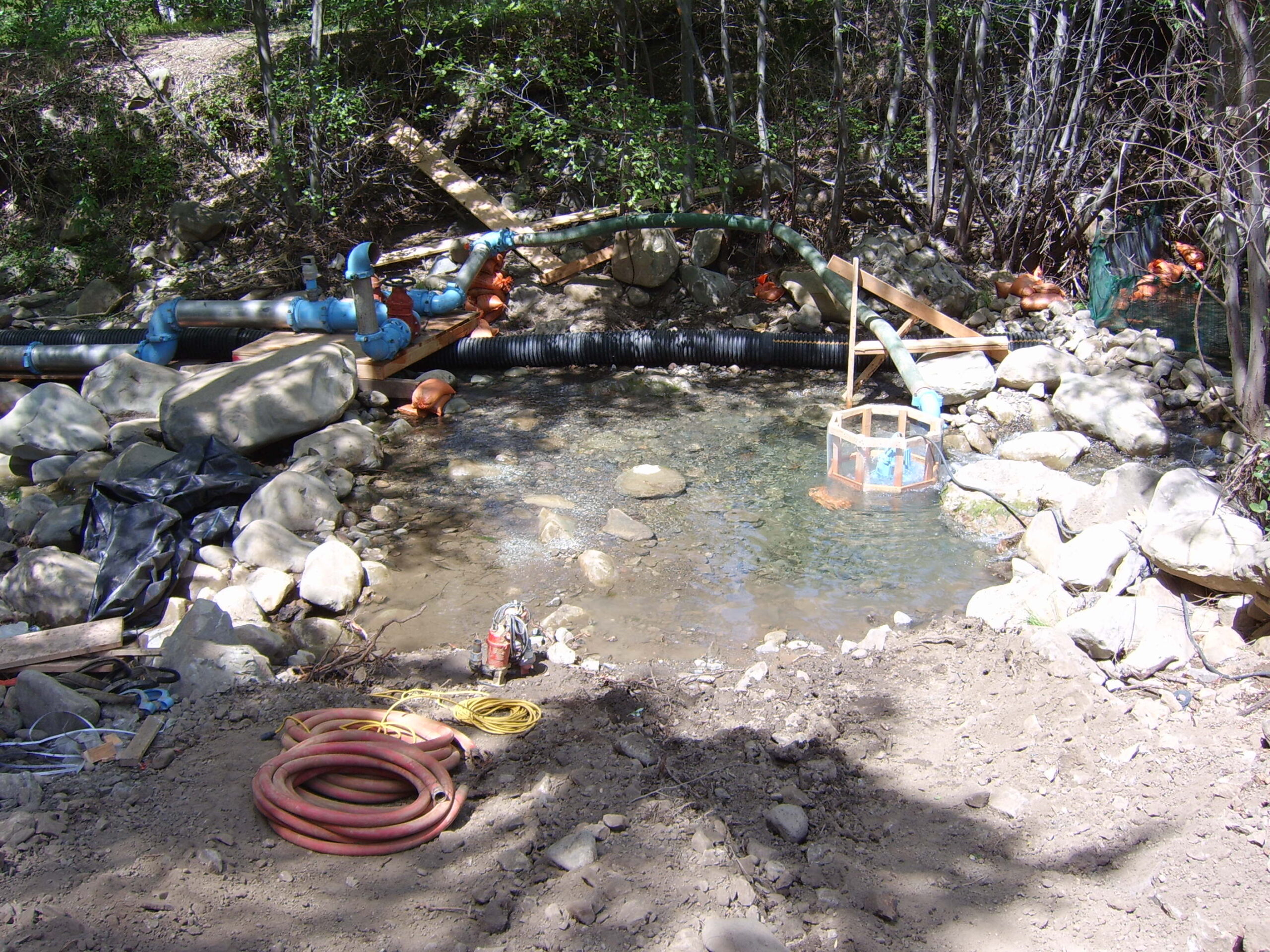 Creek Diversion – Ventura County, CA 2008